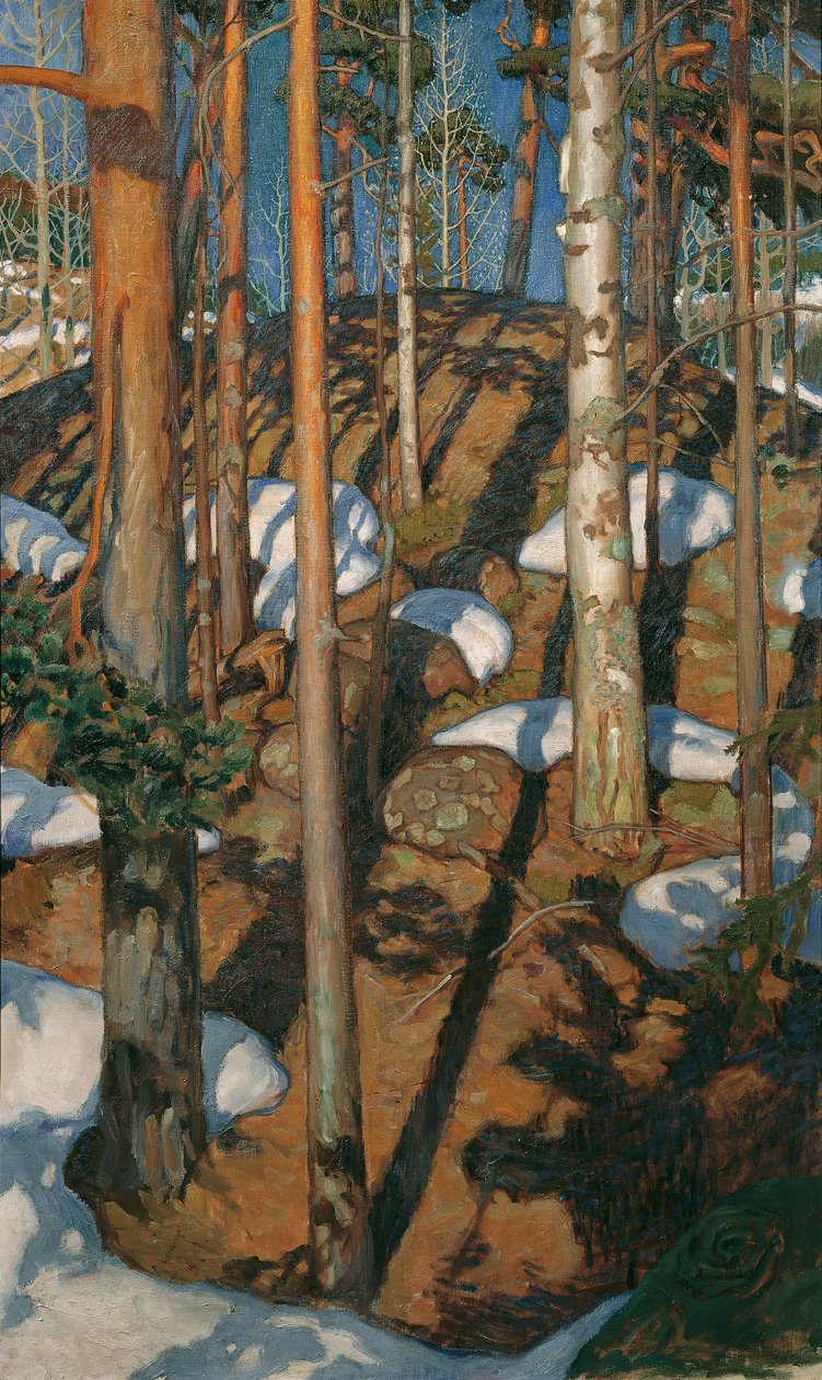 kevät tekijältä Akseli Gallen Kallela