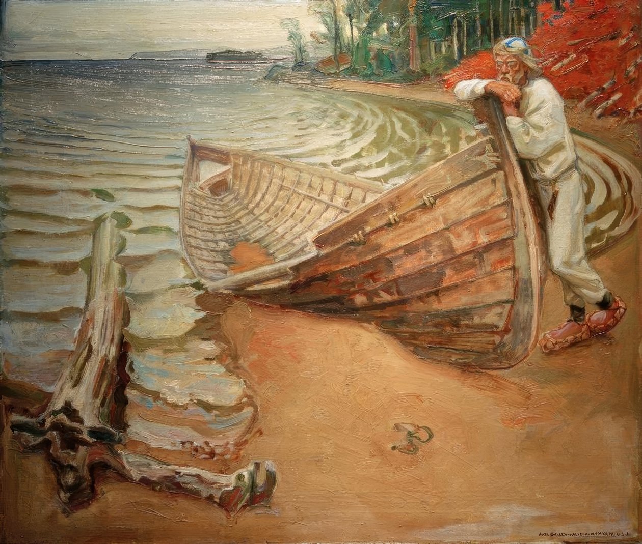 A.Gallen-Kallela, Das wehklagende Boot tekijältä Akseli Valdemar Gallen Kallela