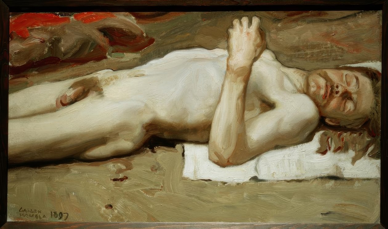 A.Gallen-Kallela, Lemminkäinen tekijältä Akseli Valdemar Gallen Kallela