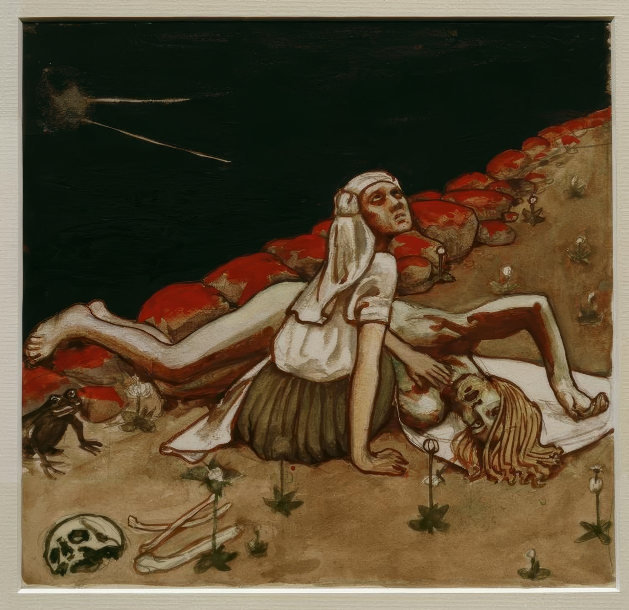 A.Gallen-Kallela, Lemminkäinen Mutter tekijältä Akseli Valdemar Gallen Kallela