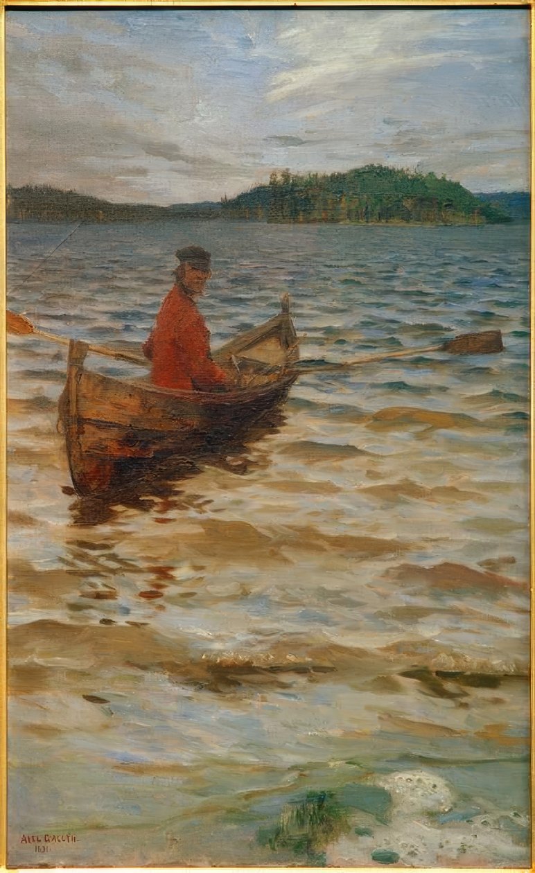 Soutaja tekijältä Akseli Valdemar Gallen Kallela