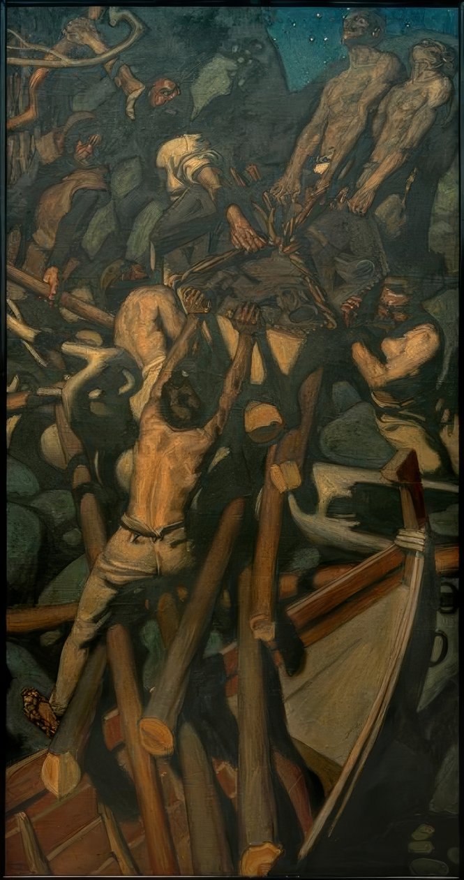 Diebstahl des Sampo tekijältä Akseli Valdemar Gallen Kallela