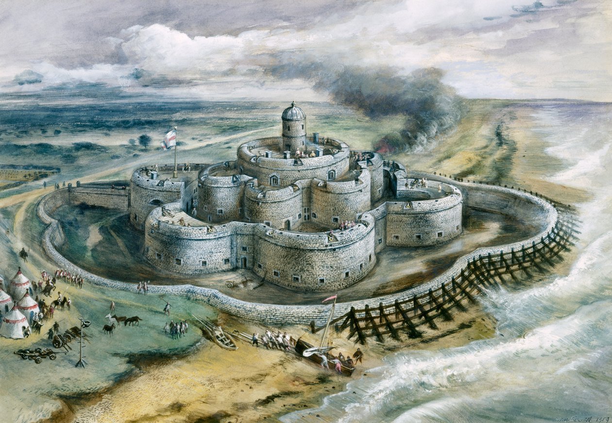 Dealin linna, 1540, 1960-luku tekijältä Alan Ernest Sorrell