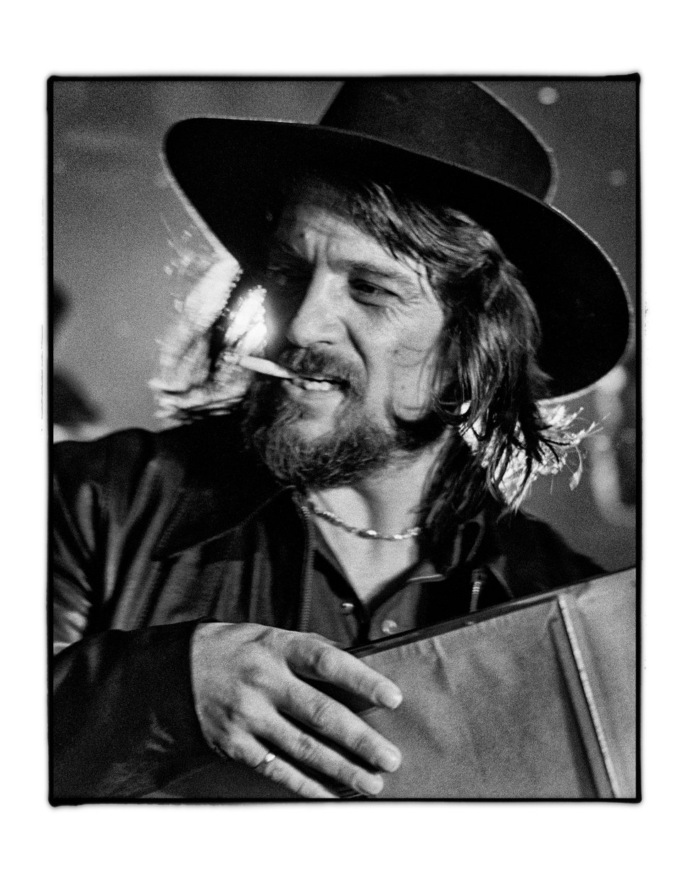Waylon Jennings - Nashville Palace, Nashville, Tennessee - lokakuu 1977 (kuva) tekijältä Alan Messer