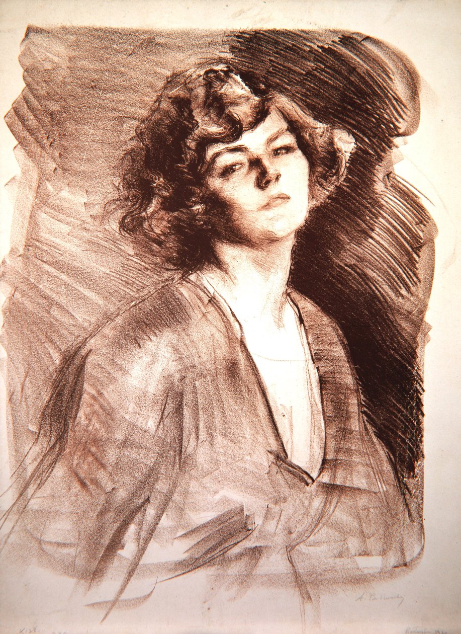 Enid Rustingtonissa, 1920 tekijältä Albert de Belleroche