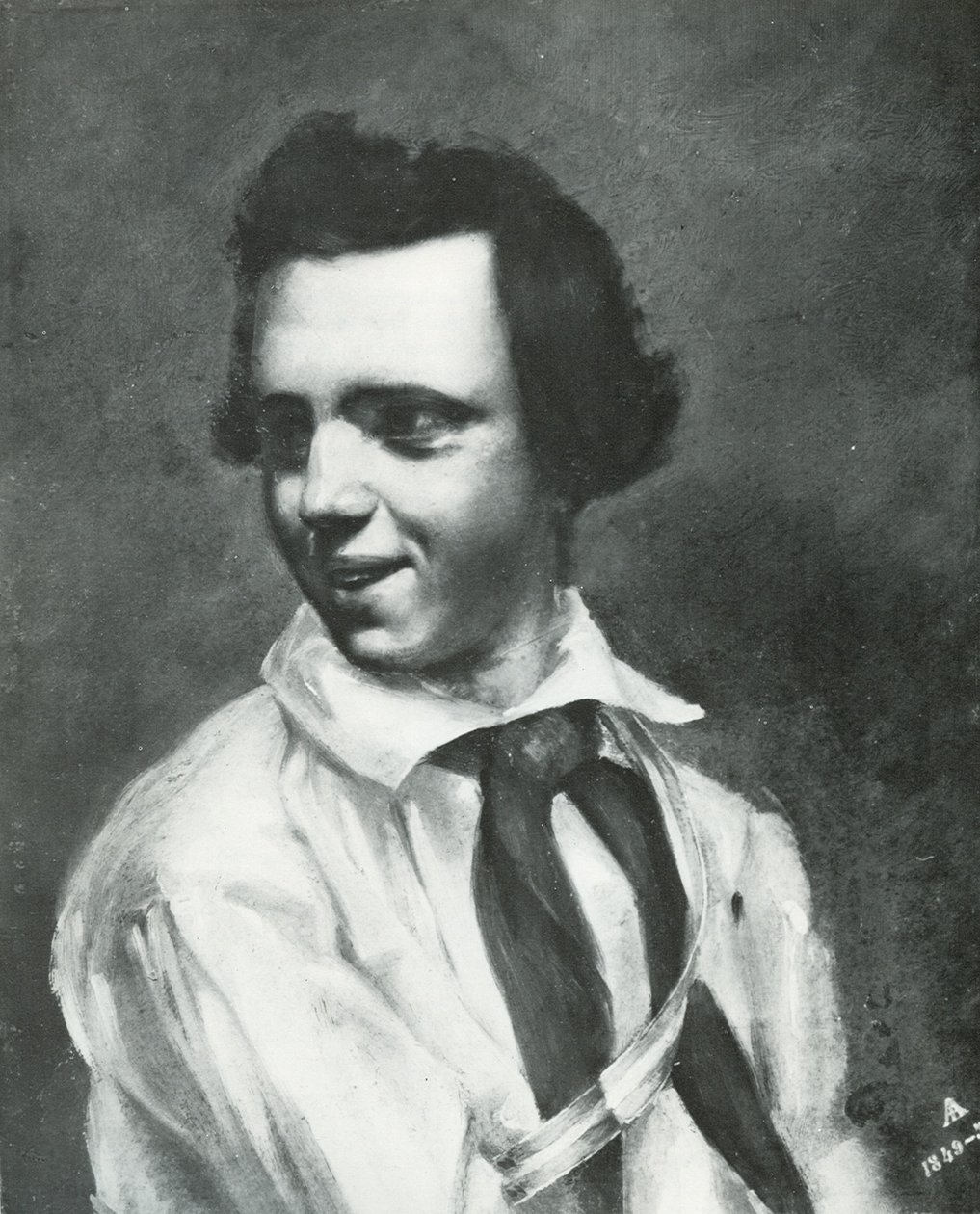 Albert Anker kuin Zofinger Student tekijältä Albert Anker