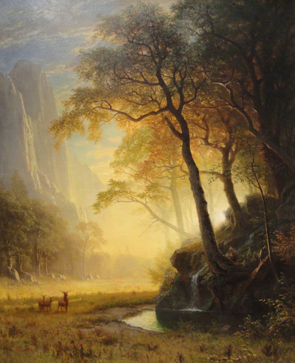 Hetch Hetchy Canyon tekijältä Albert Bierstadt