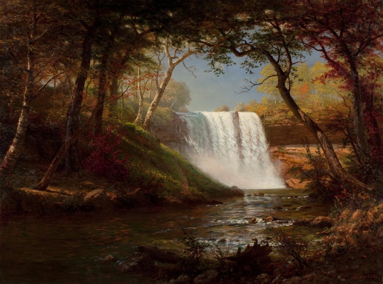 Minnehaha Falls tekijältä Albert Bierstadt