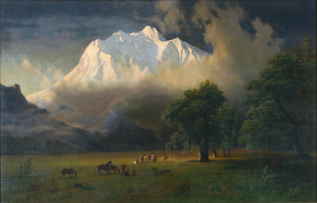 Mount Adams, Washington tekijältä Albert Bierstadt