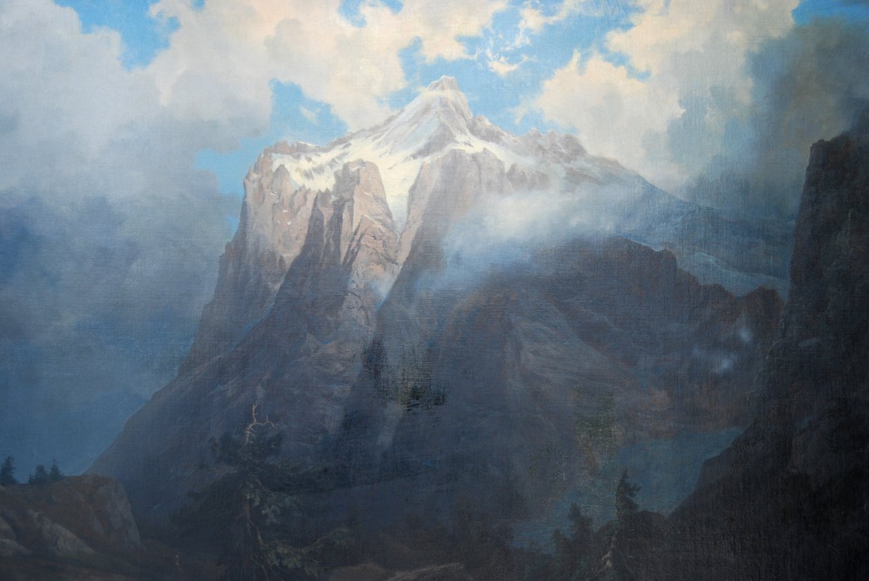 Mount Brewer Kings River Canyonista, Kalifornia tekijältä Albert Bierstadt