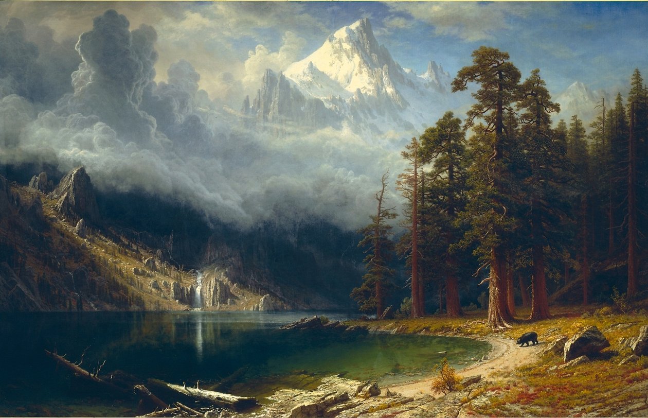 Corcoran -vuori tekijältä Albert Bierstadt