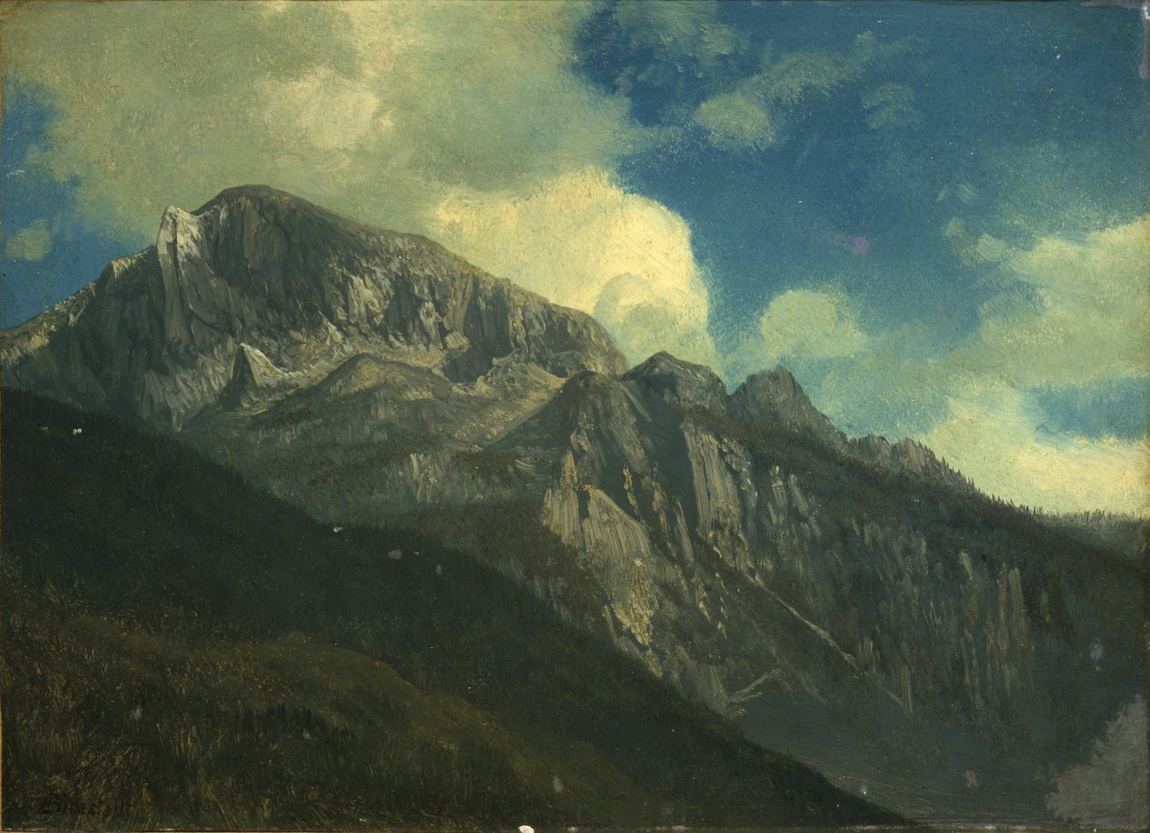 Vuoret tekijältä Albert Bierstadt