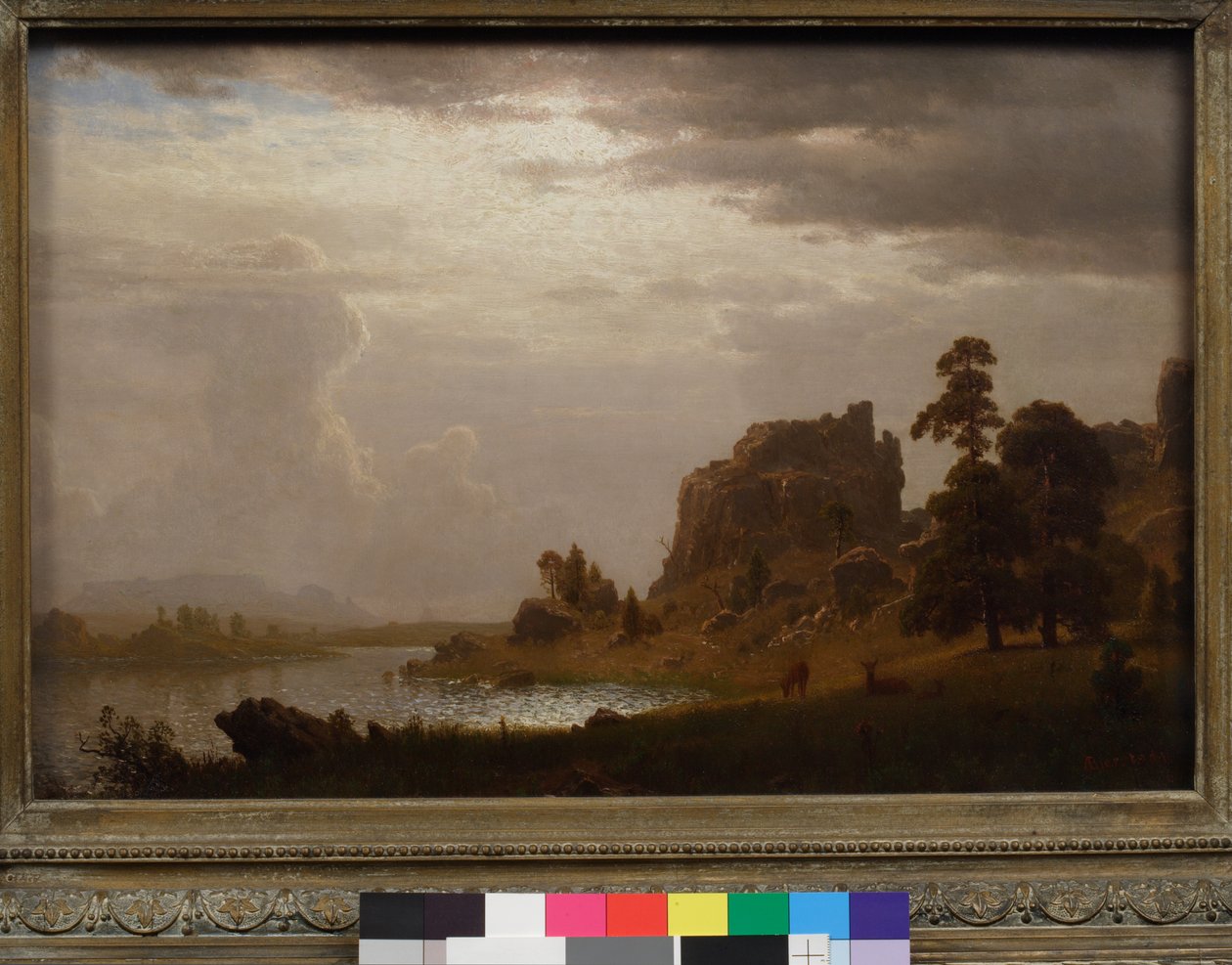 Huonekalut ja erilaiset esineet 1100- ja 1300-luvuilta tekijältä Albert Bierstadt