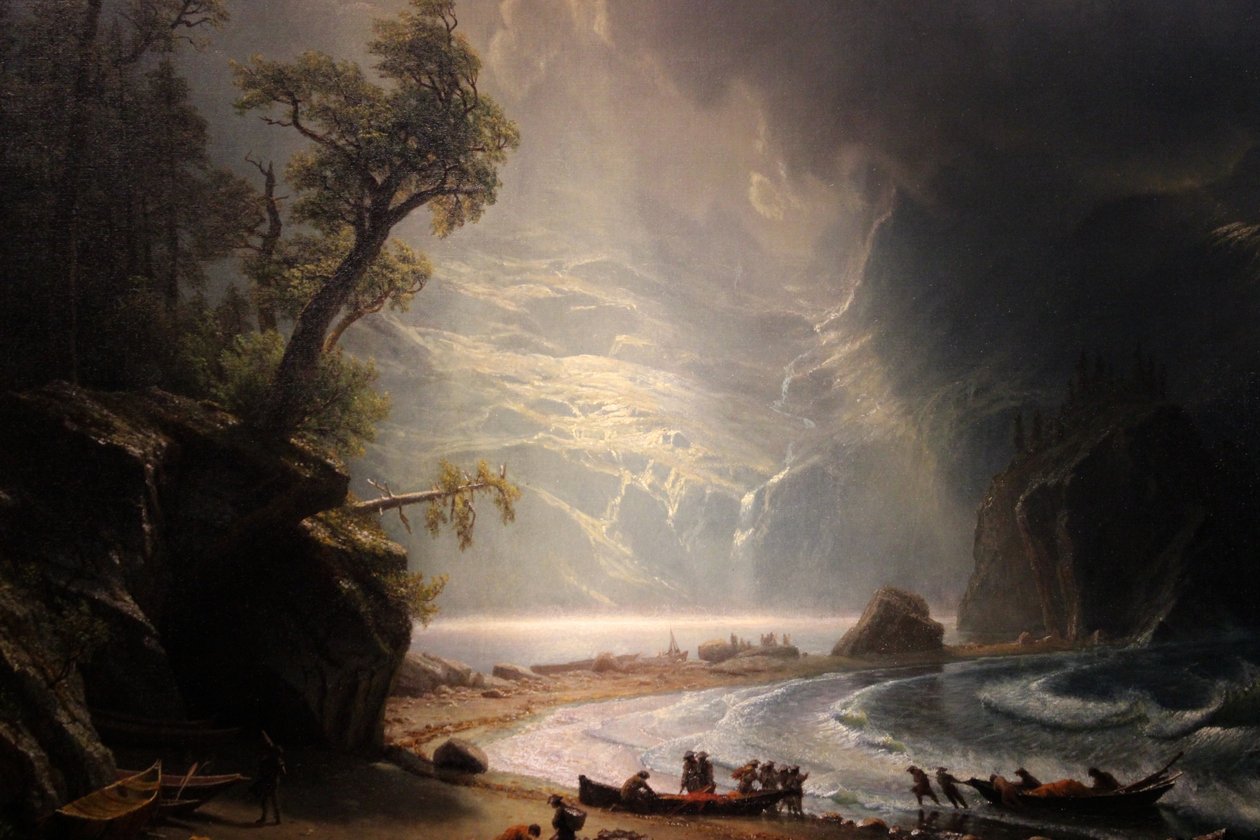 Puget Sound tekijältä Albert Bierstadt