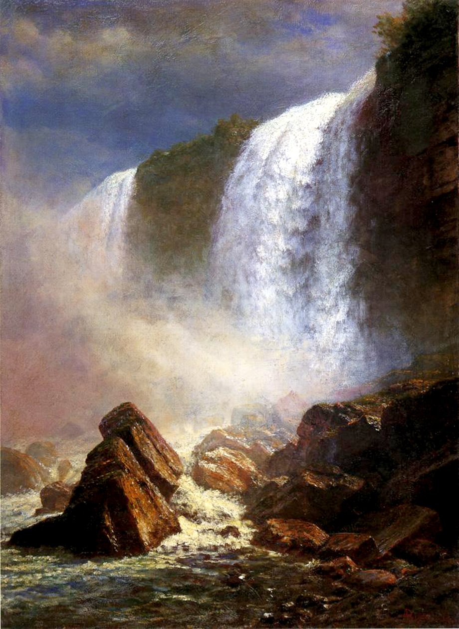 Niagaran putoukset tekijältä Albert Bierstadt