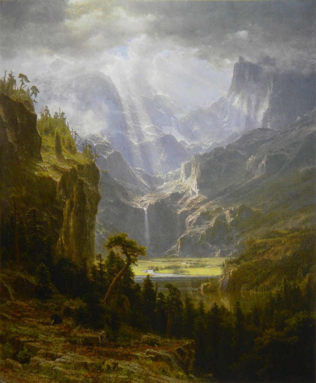 Kalliovuoret tekijältä Albert Bierstadt