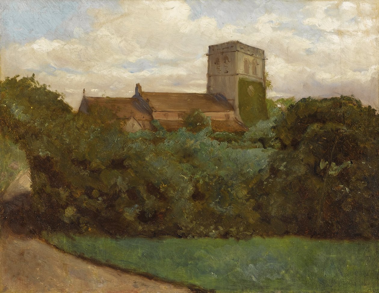 Tottenhamin kirkko, Lontoo tekijältä Albert Bierstadt