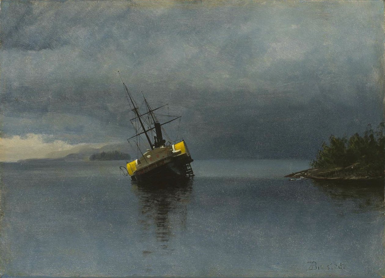Anconin hylky tekijältä Albert Bierstadt
