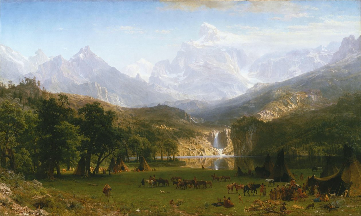 bierstadt landers huippu tekijältä Albert Bierstadt