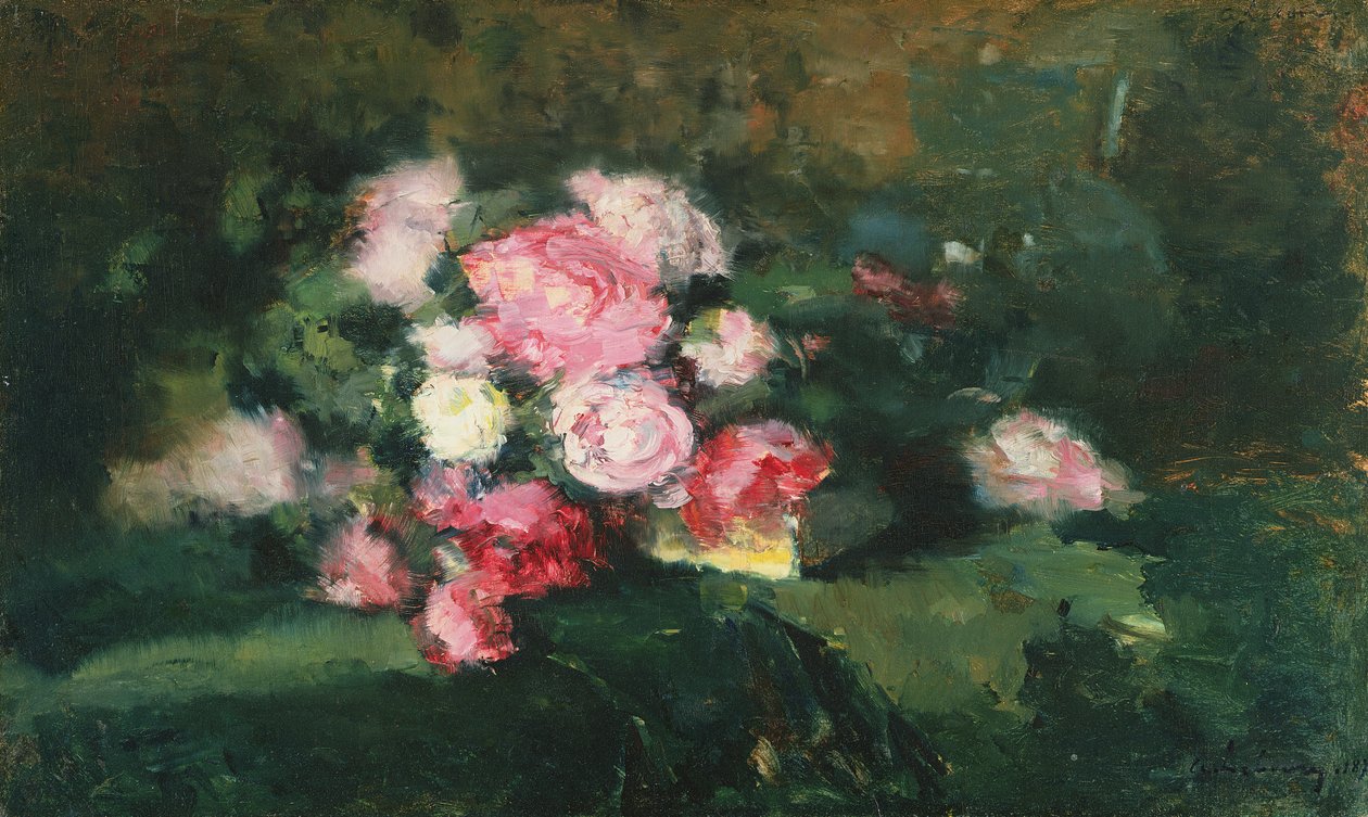 Pionit, 1875 tekijältä Albert Charles Lebourg