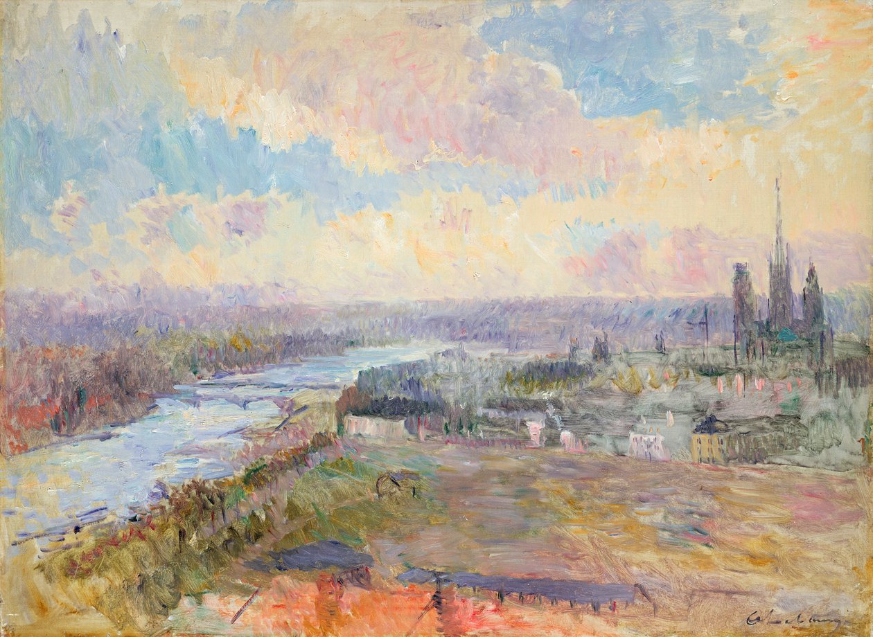 Seine Rouenissa tekijältä Albert Charles Lebourg