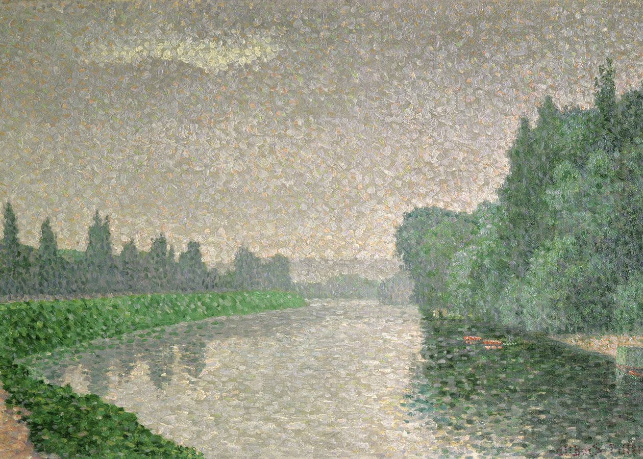 Marne aamunkoitteessa, 1888 tekijältä Albert Dubois Pillet