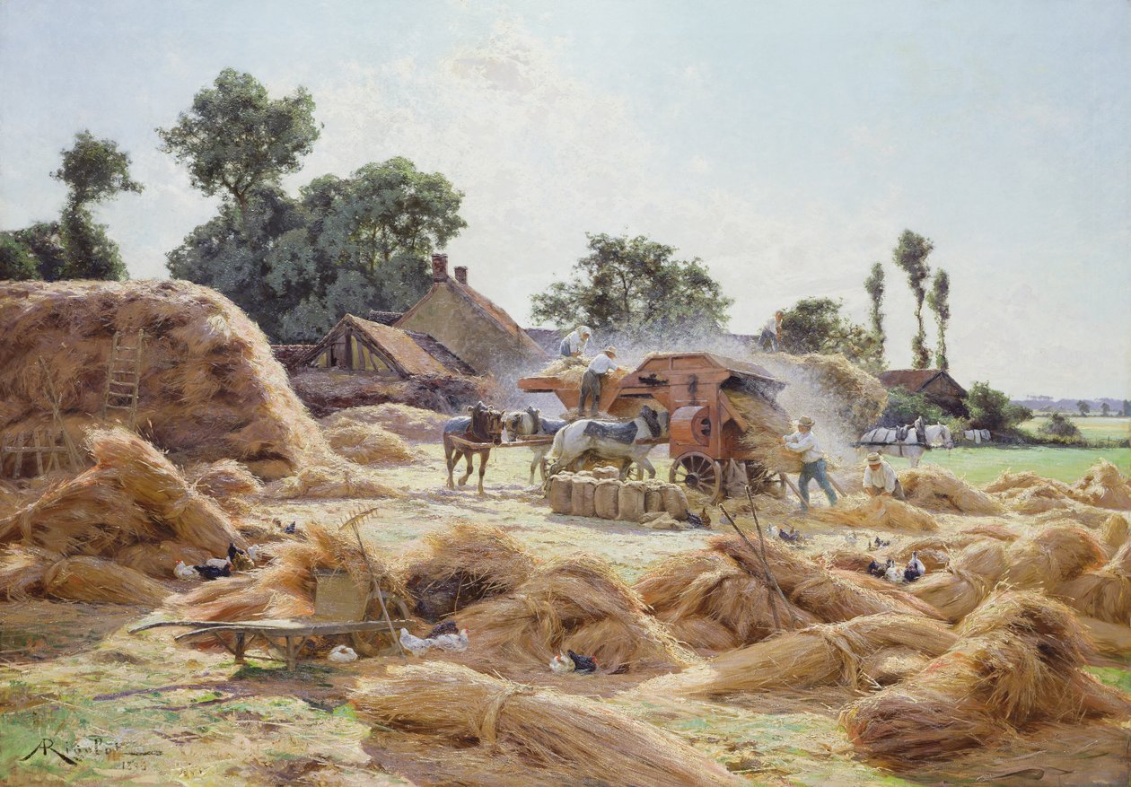 Puimakone (Loiret) 1896 tekijältä Albert Rigolot