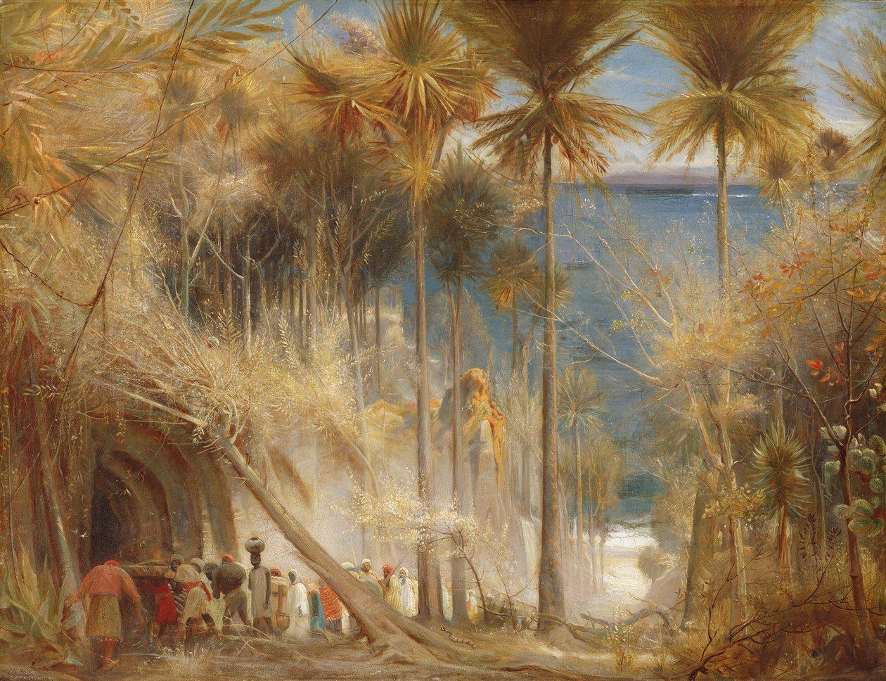 Ali Baba ja neljäkymmentä varasta tekijältä Albert Goodwin
