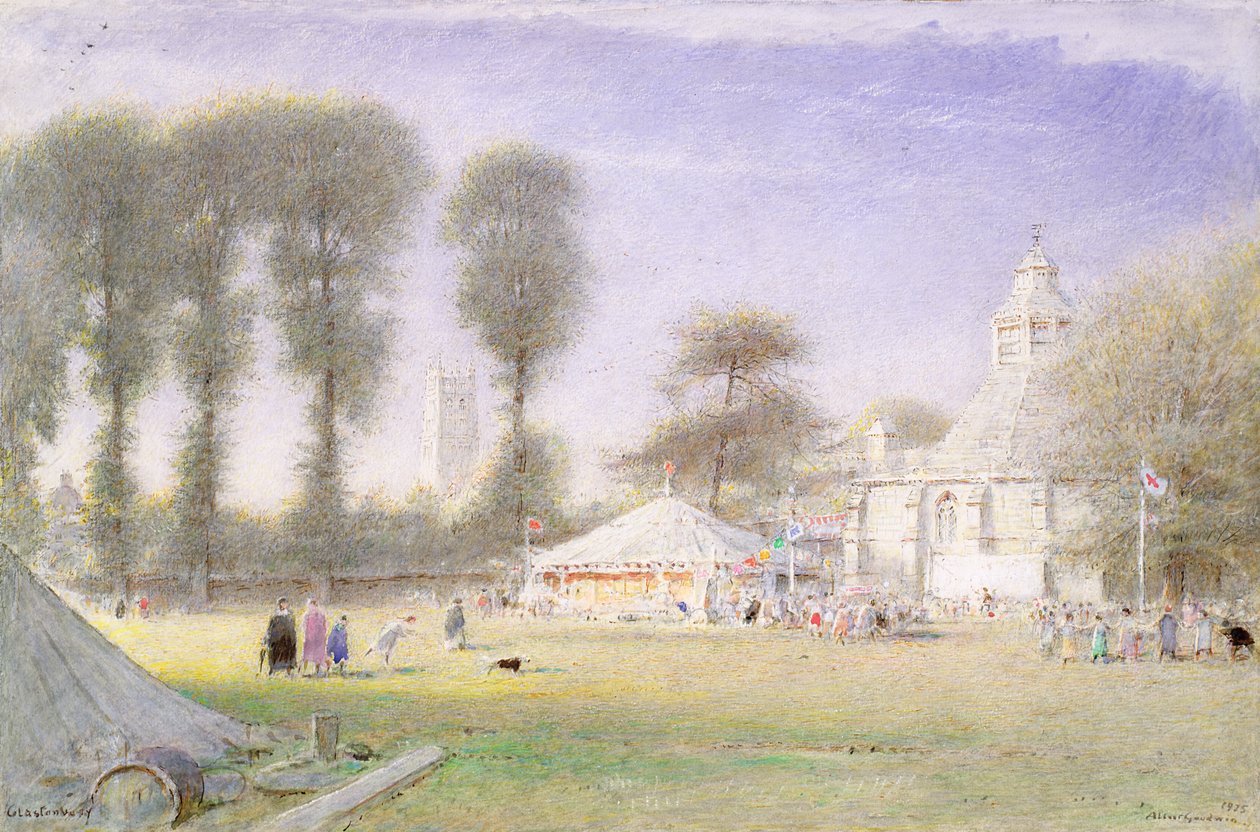 Glastonbury Fair, 1925 tekijältä Albert Goodwin