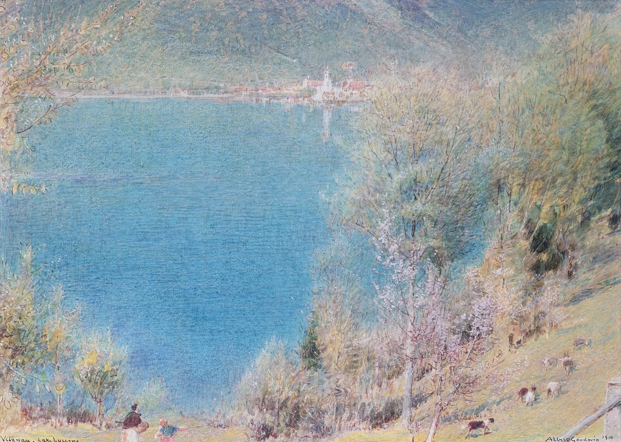 Witznan, Luzernjärvi tekijältä Albert Goodwin
