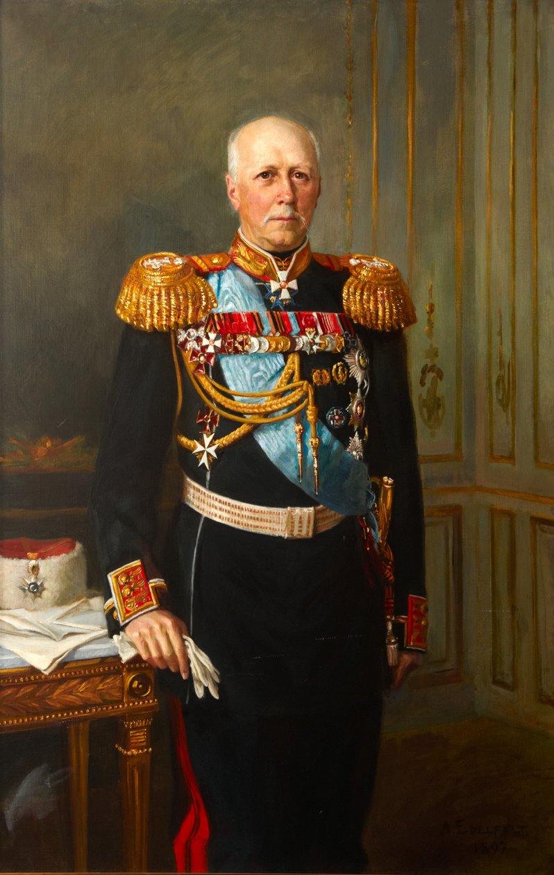 Kreivi Pavel Schuvaloff, Varsovan kuvernööri, 1897 tekijältä Albert Gustaf Aristides Edelfelt