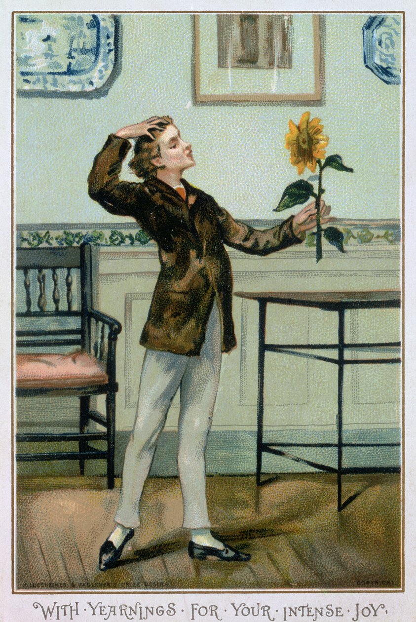 With Yearnings For Your Intense Joy, viktoriaaninen joulukortti, julkaisija Hildesheimer und Faulkner, Lontoo, n. 1880 tekijältä Albert Jnr. Ludovici