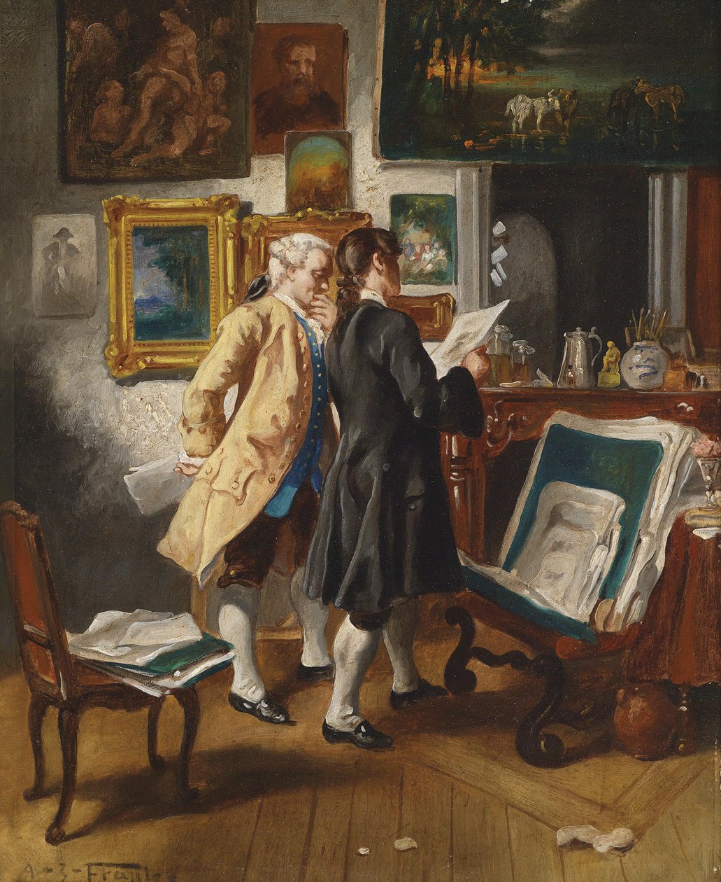 Beim Antiquitätenhändler tekijältä Albert Josef Franke