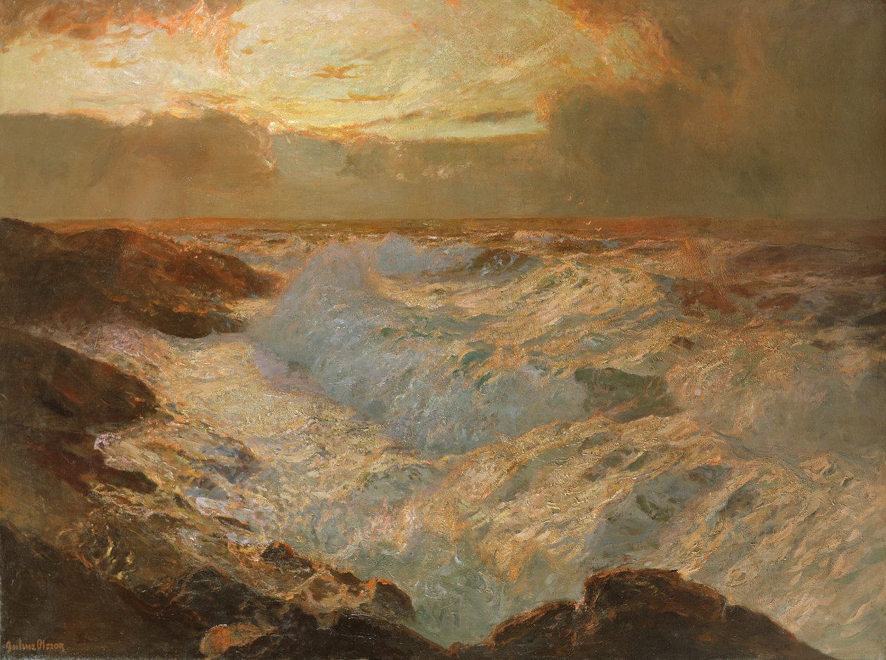 Merimaisema, noin 1920 tekijältä Albert Julius Olsson
