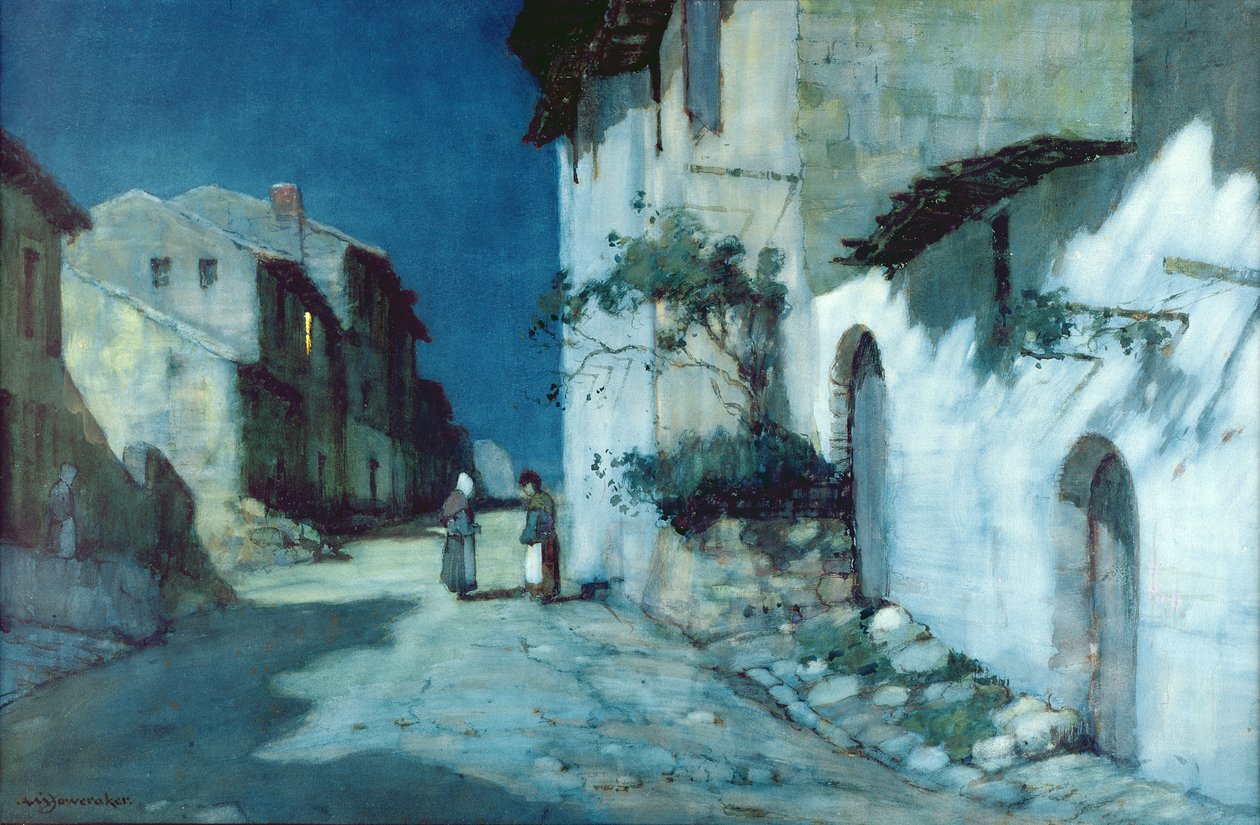 Moonlightin espanjalainen kyläkeskustelu tekijältä Albert Moulton Foweraker