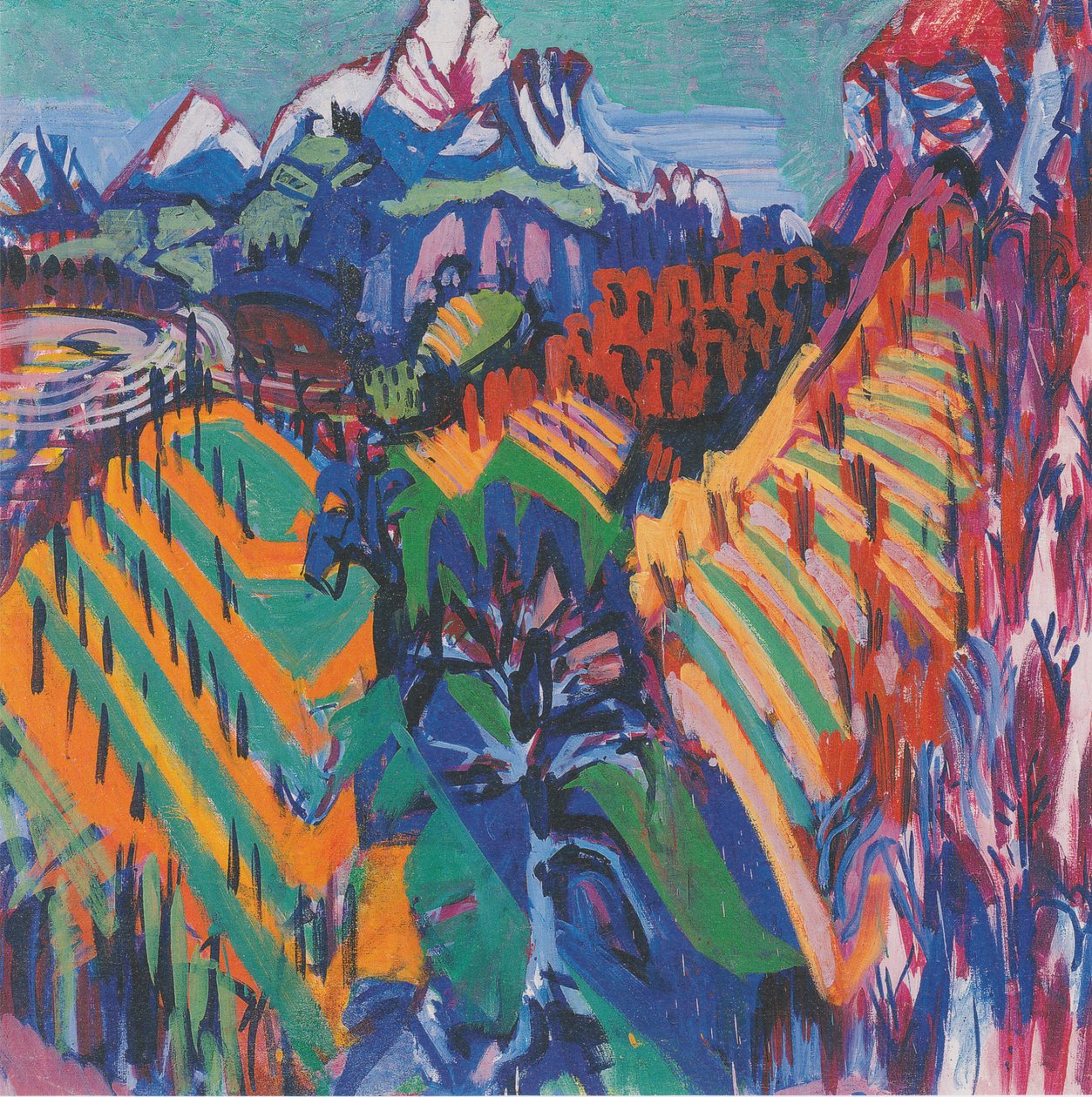 Rebberge im Tessin tekijältä Albert Muller