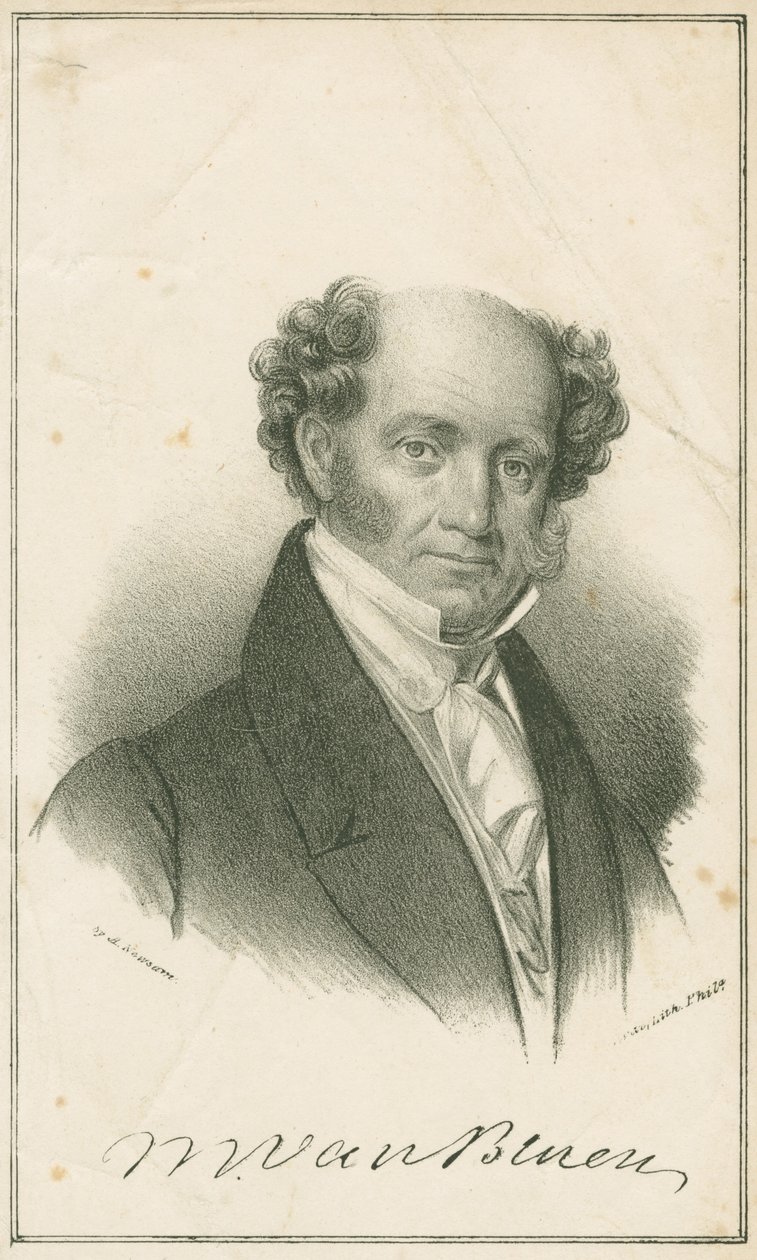 Martin Van Buren, 1840 tekijältä Albert Newsam