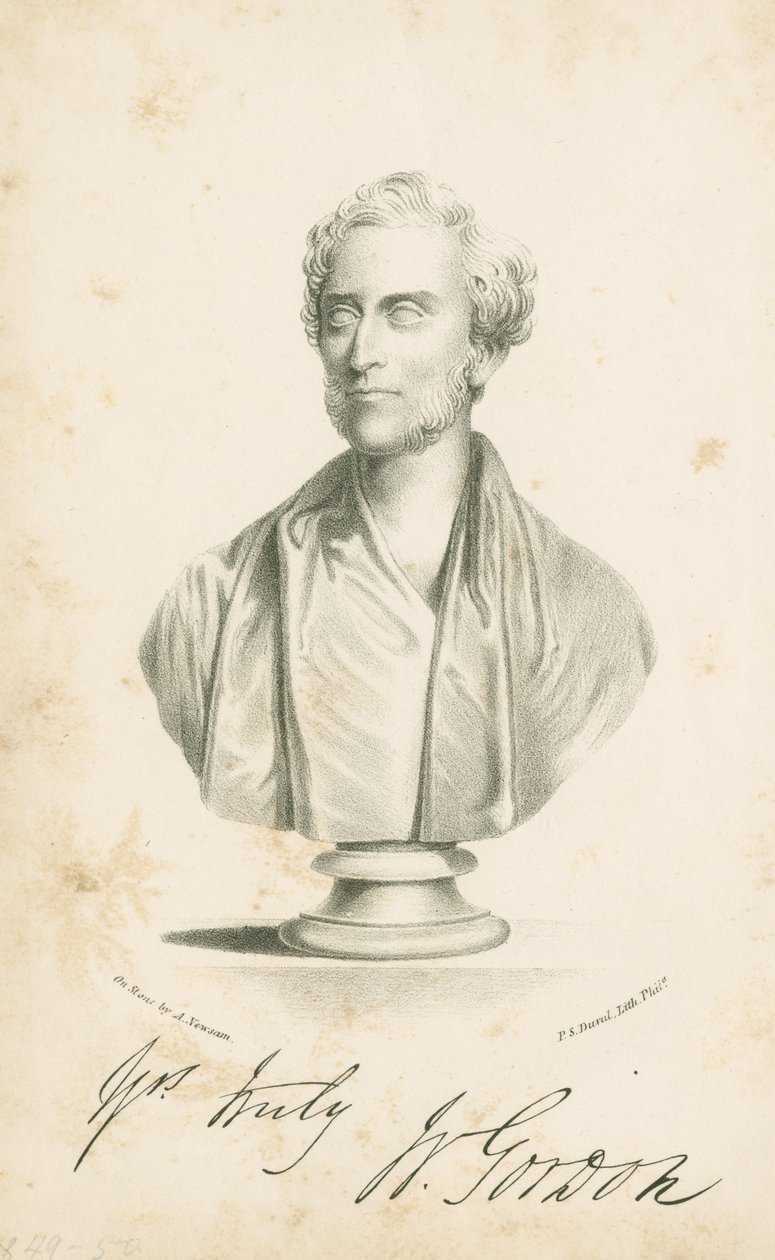 William Gordon, 1849 tekijältä Albert Newsam
