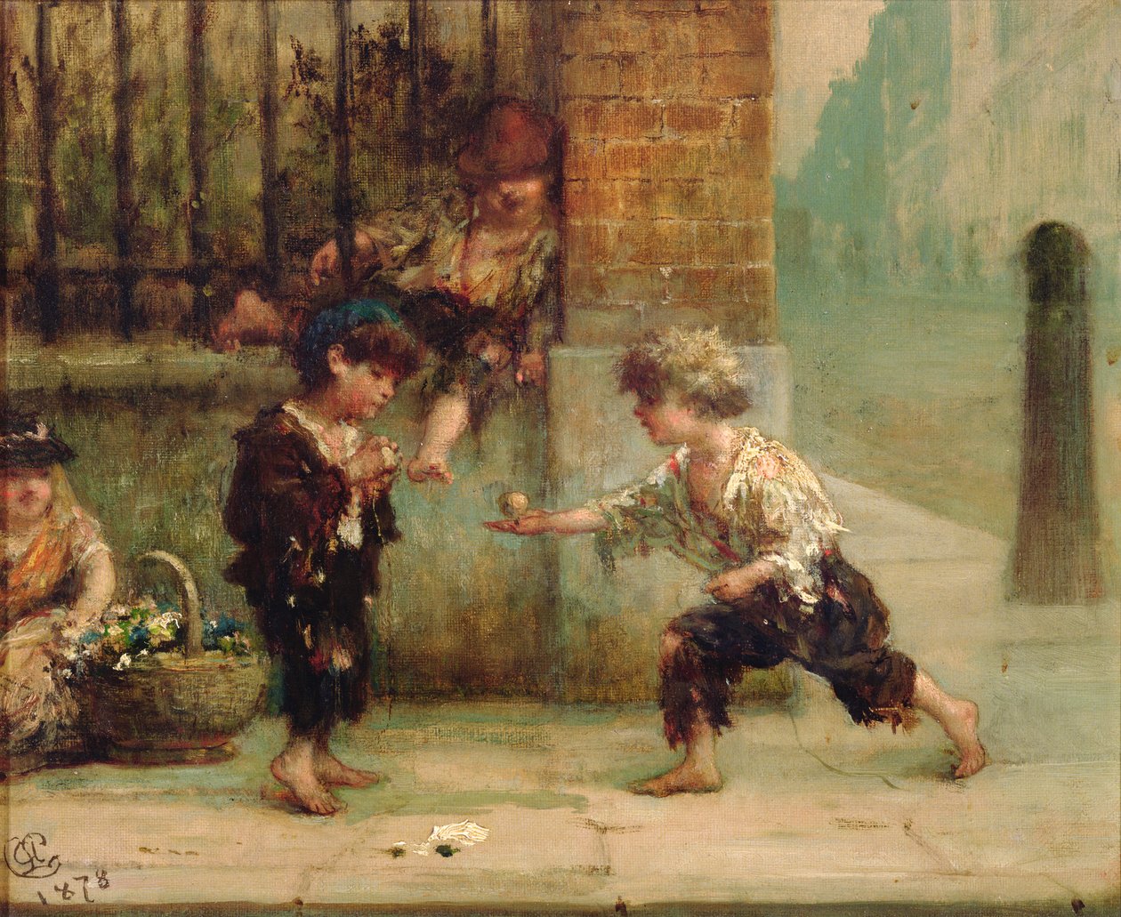 Leikkiminen topilla tekijältä Albert Snr. Ludovici