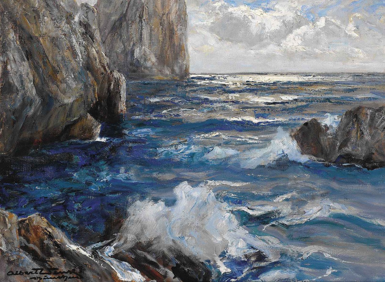 Blick auf die Faraglioni-Felsen auf Caprin tekijältä Albert Wenk