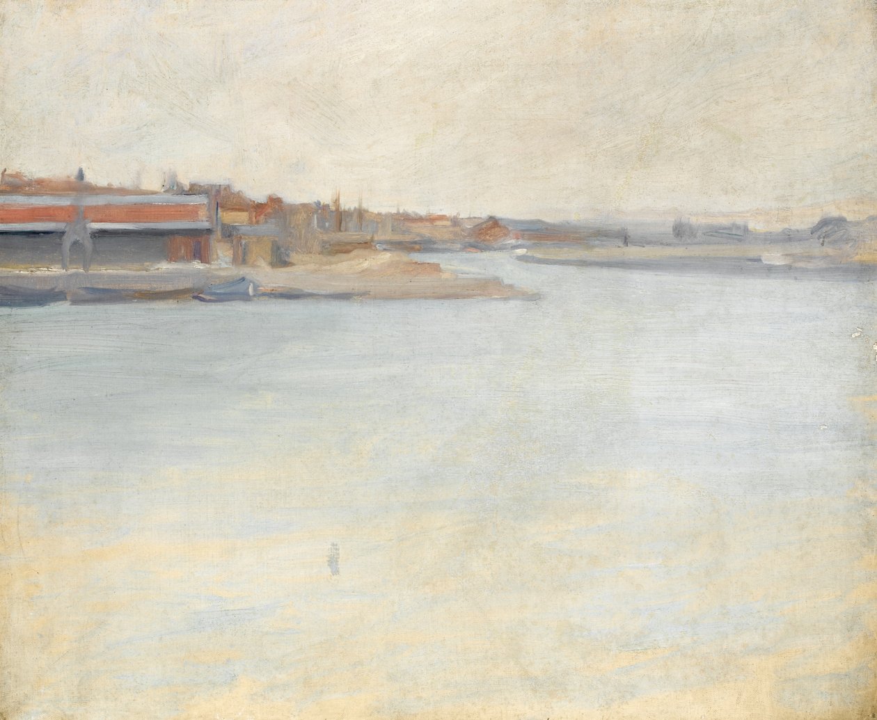 Boulogne sur Mer - näkymä satamaan tekijältä Albert de Belleroche