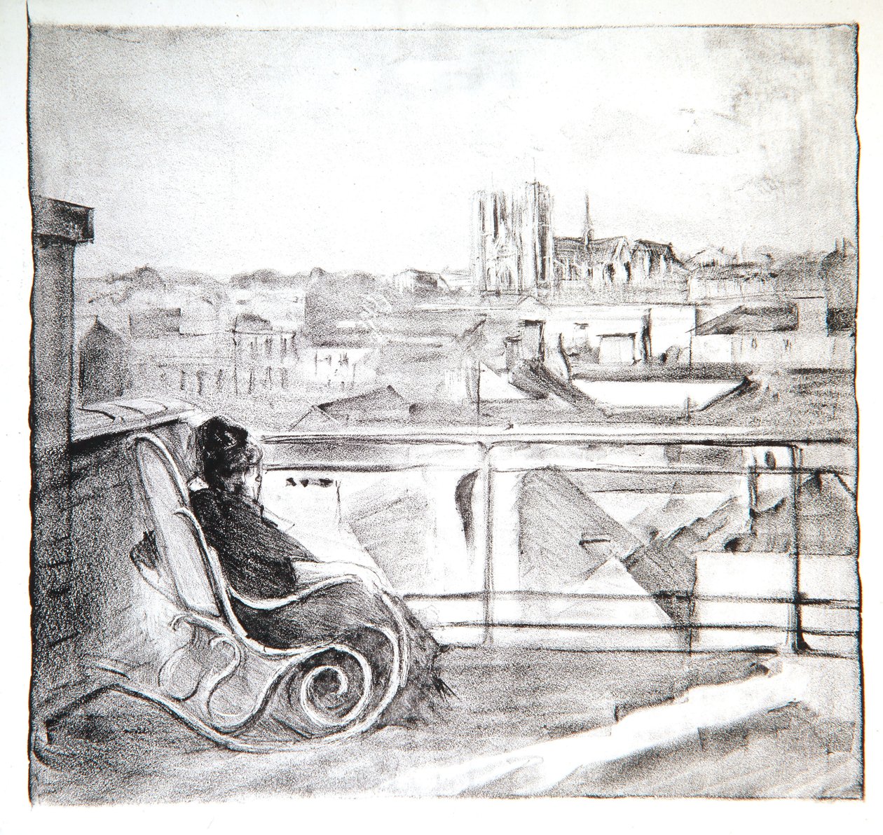 Julie Sainte-Gudulessa, 1911 tekijältä Albert de Belleroche