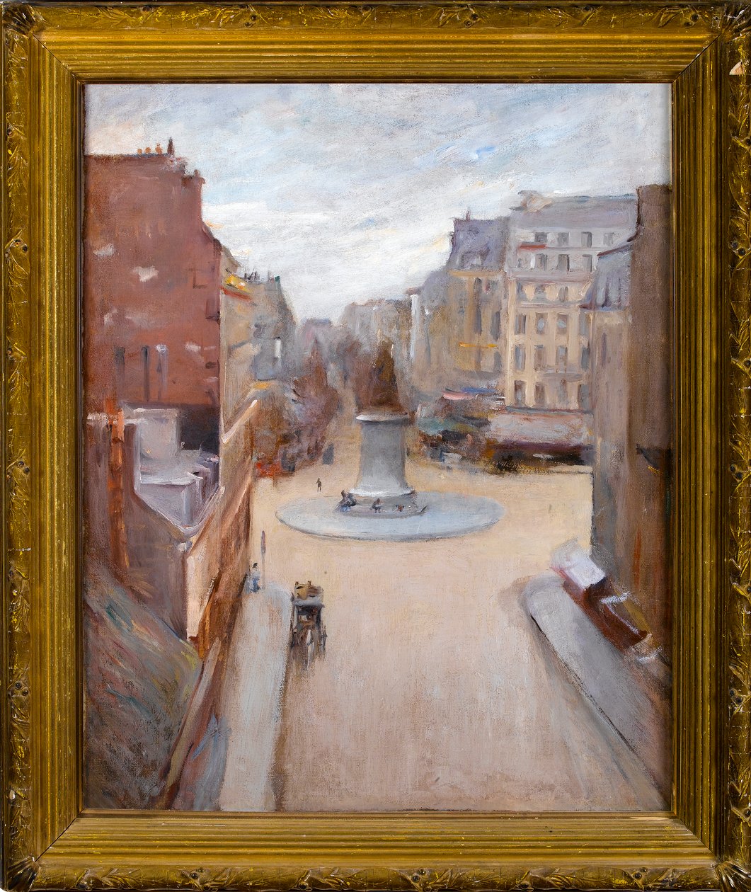 Place de Clichy, noin 1880 tekijältä Albert de Belleroche
