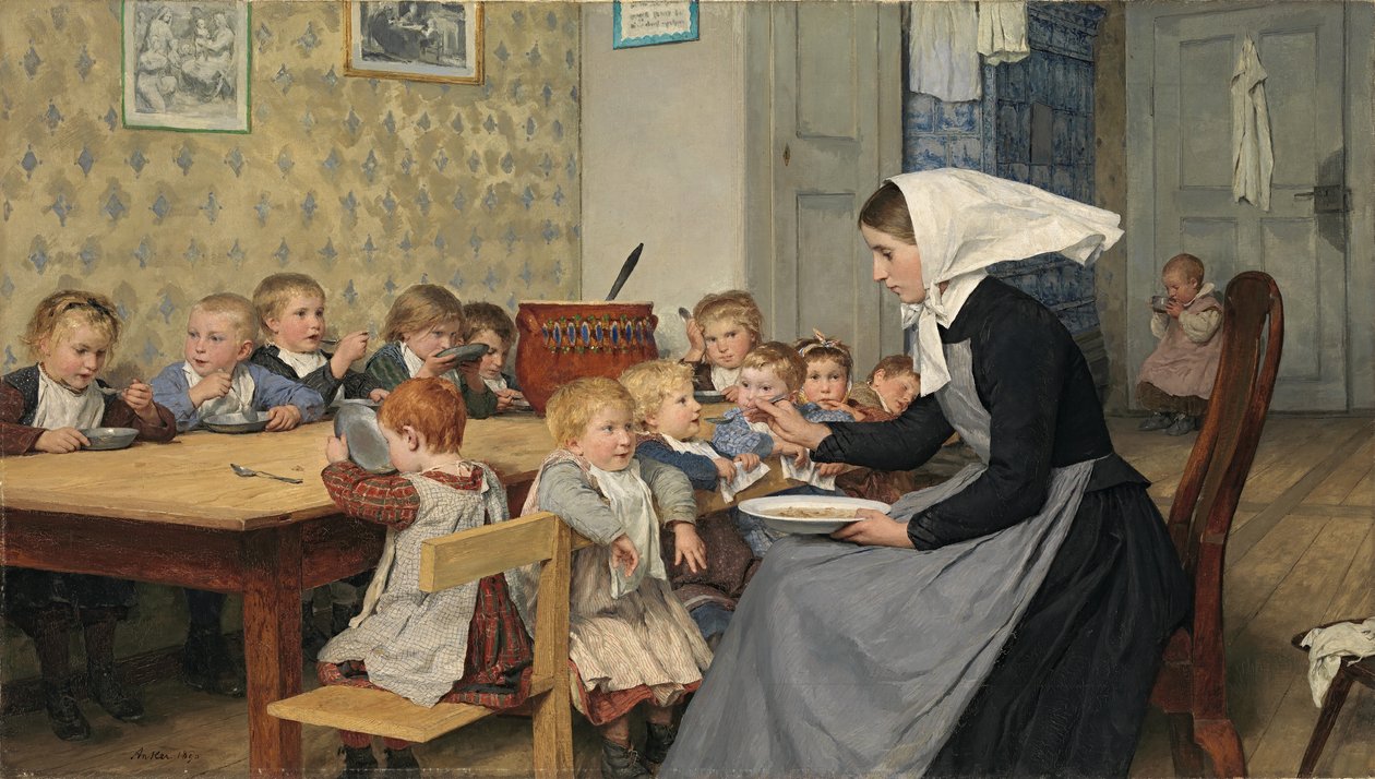Creche tekijältä Albert Anker