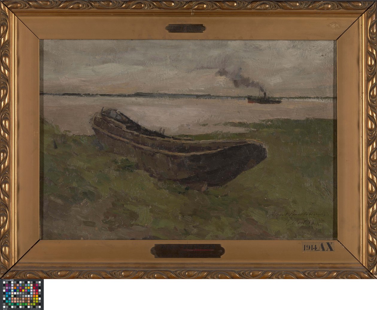 Scheldt-joki Doelissa tekijältä Albert Baertsoen