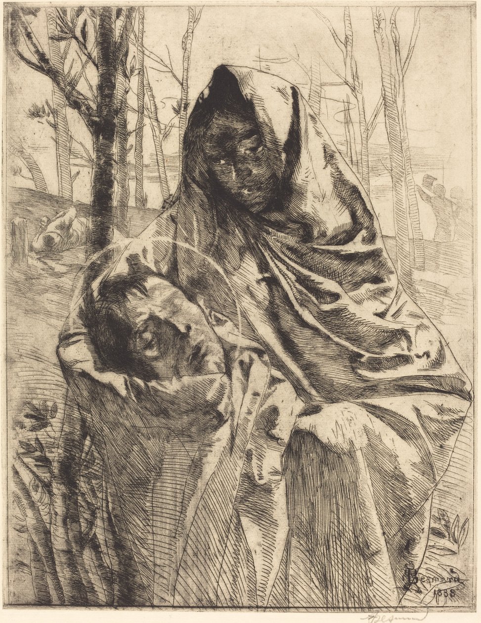 Ja marttyyri tekijältä Albert Besnard