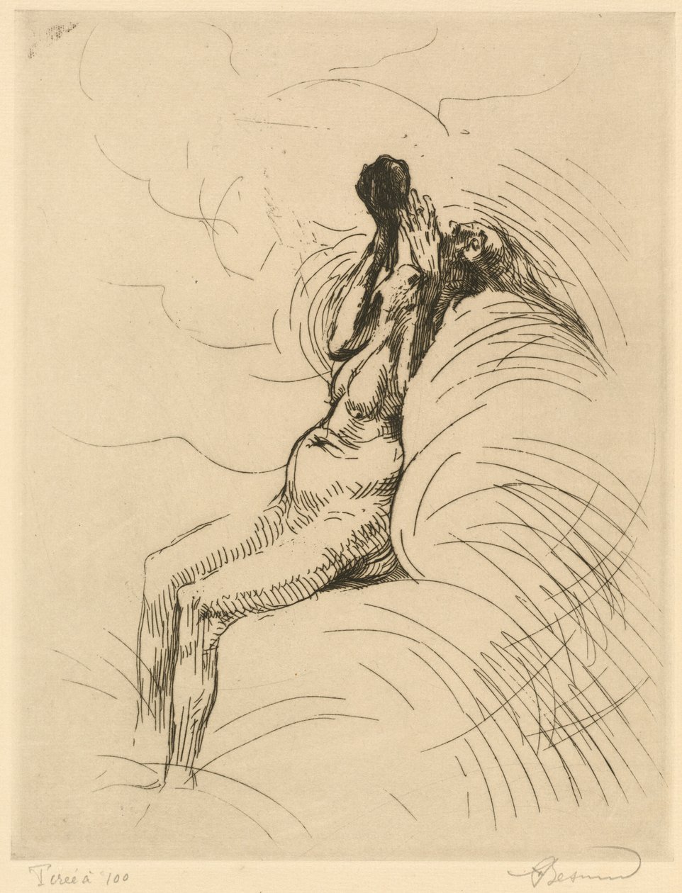 Apoteoosi (The Apotheosis) tekijältä Albert Besnard