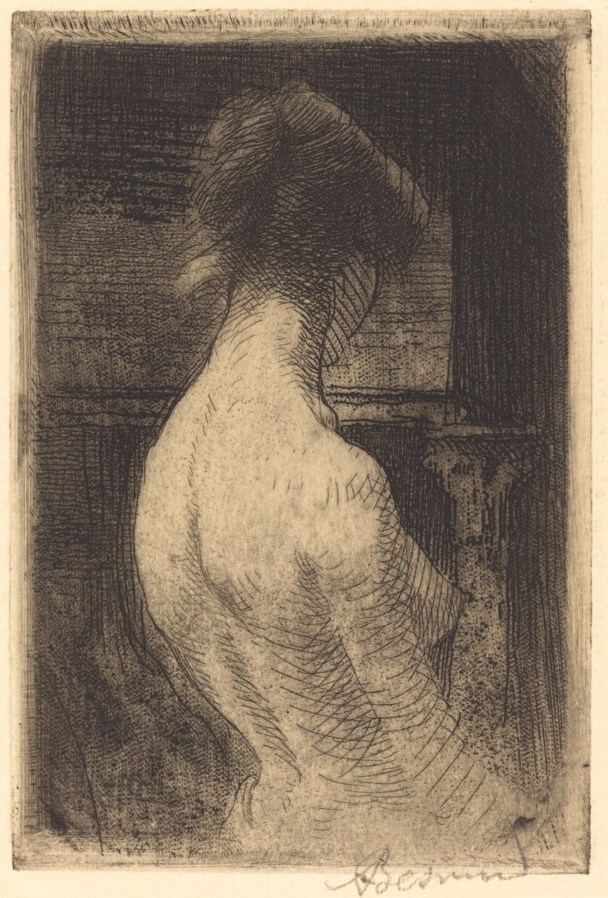Naisen selkä (Dos de Femme) tekijältä Albert Besnard