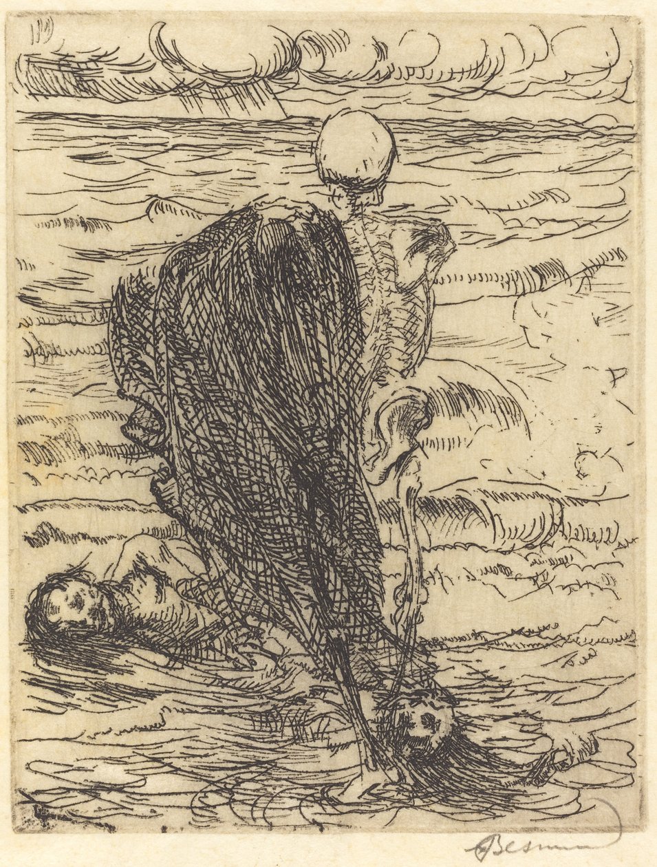 Netin heittäminen tekijältä Albert Besnard