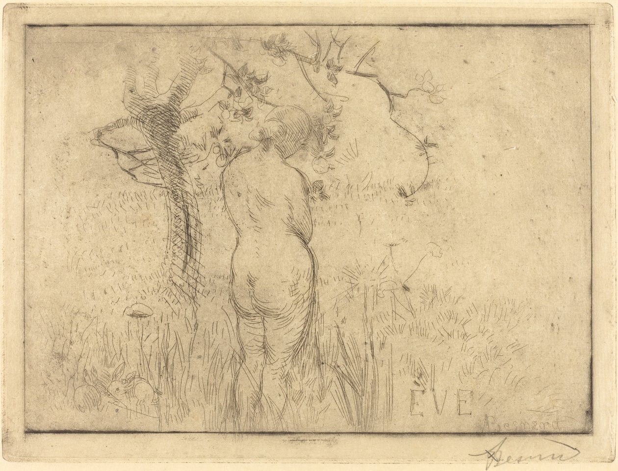 Eve ennen omenapuuta tekijältä Albert Besnard